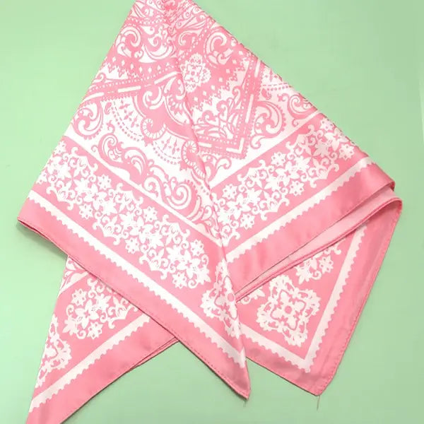Pretty In Pink Paisley Wild Rag
