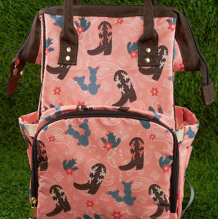 Wild West Cowgirl Diaper Bag