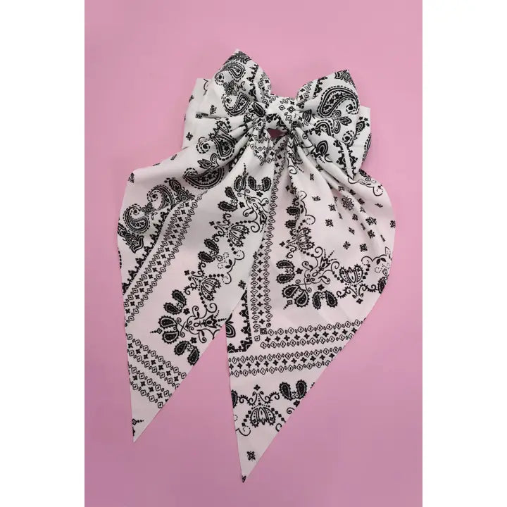 Bandana Babe Bow Clip