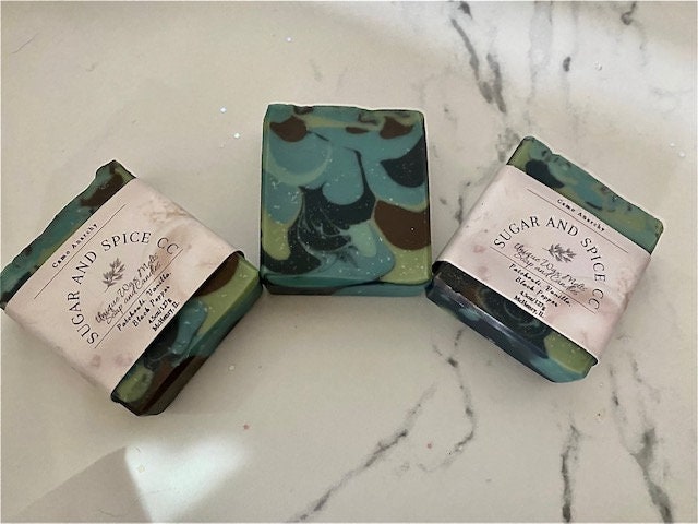 Handmade Camo Soap Bar