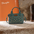 Wrangler Embroidered Swirl Mini Satchel Crossbody