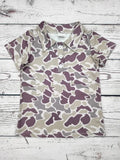 Boy's Camouflage Polo