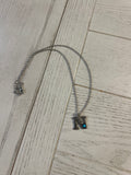 Western Initial Pendant Necklace