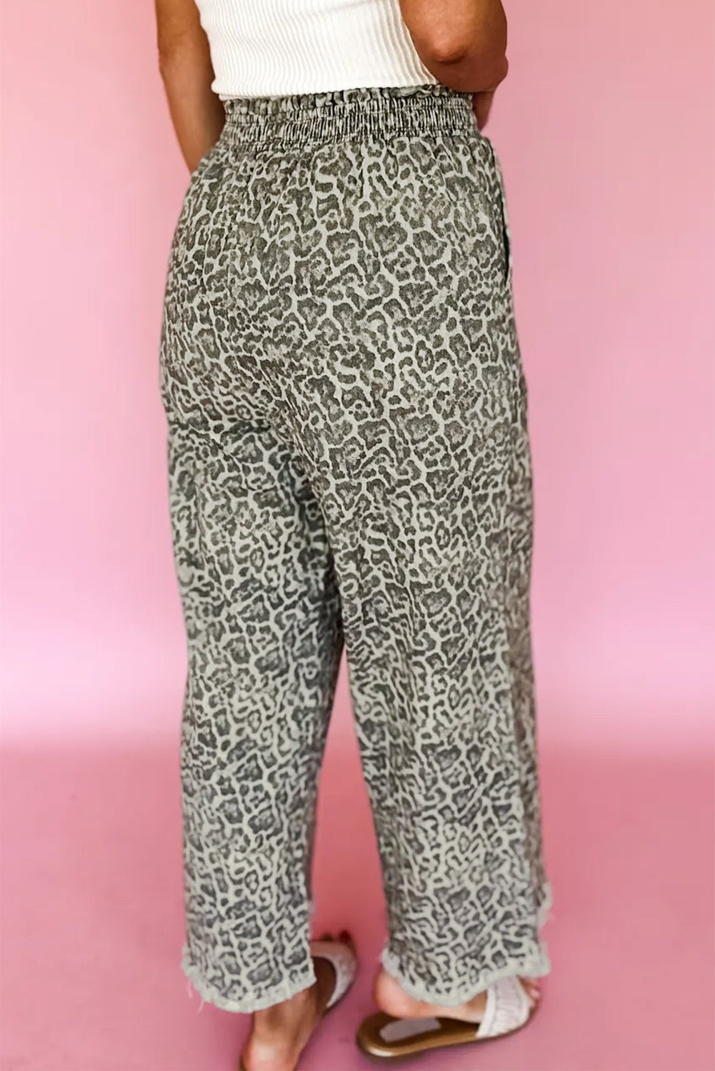 Miss Leopard Pull On Jean