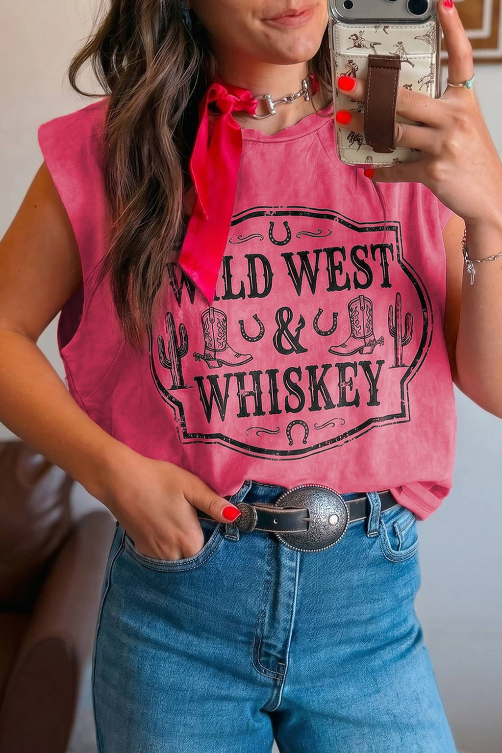 Whiskey Weather Muscle Tank