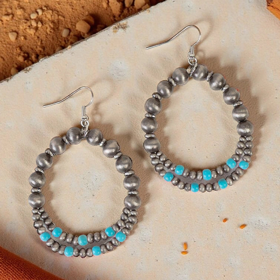 Rodeo Riot Hoop Earring