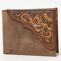 Canyon Creek Tooled Leather Bifold Wallet