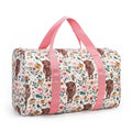 Highland Cow Flowers Duffel Bag