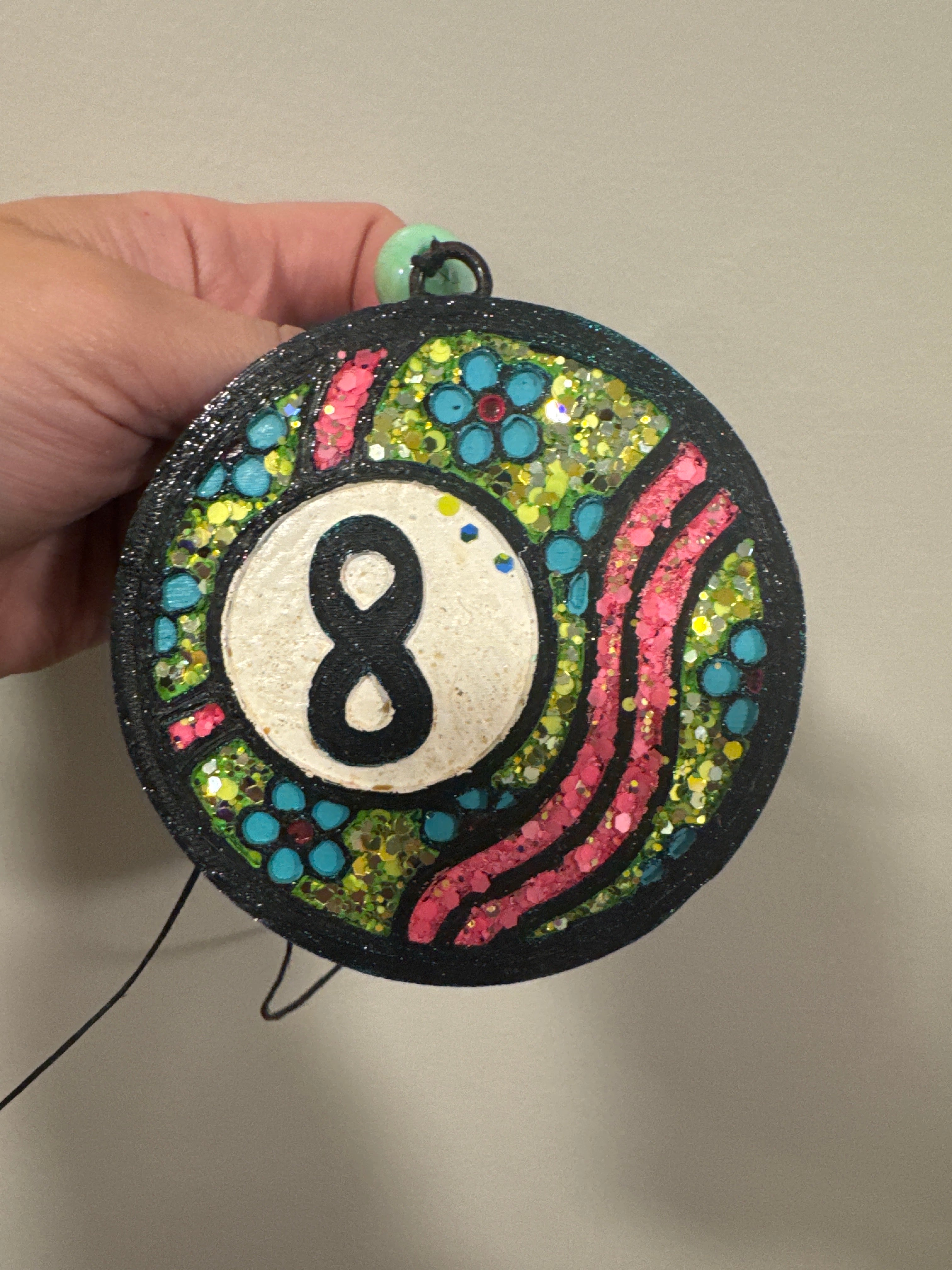 Groovy 8 Ball Freshie