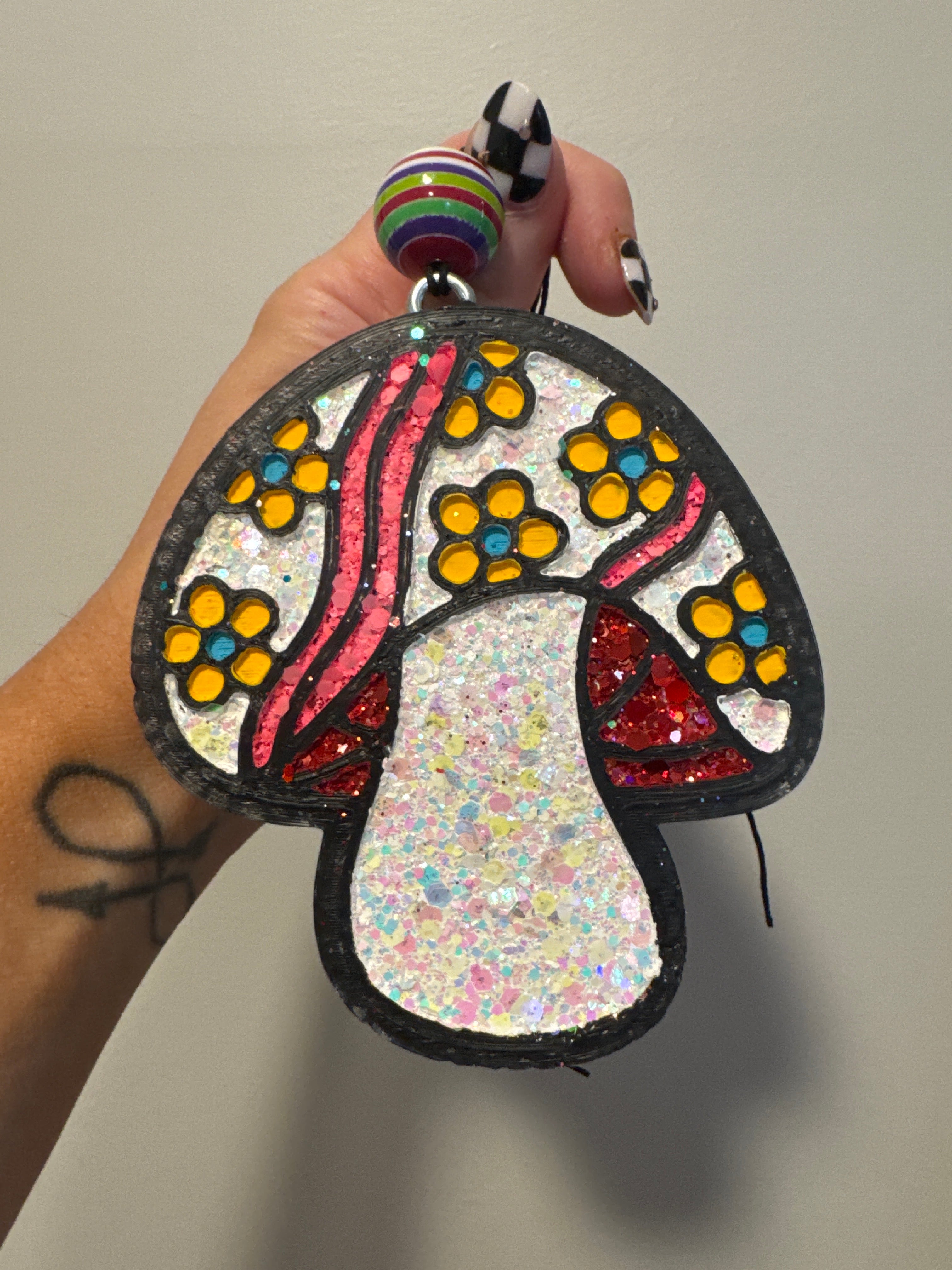 Trippy Mushroom Freshie