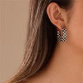 Fast Lane Checkered Hoops
