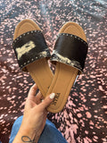 Myra Cowhide Sandals