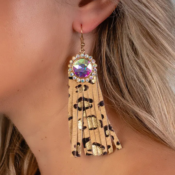 Wild Thing Rhinestone Earring