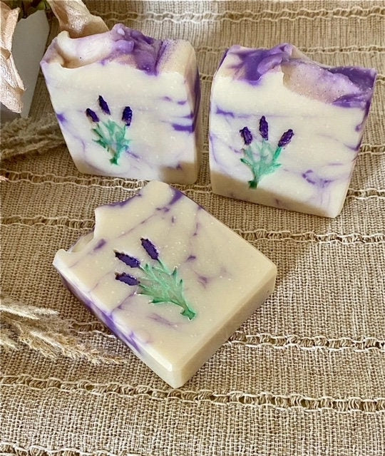 Handmade French Lavender Soap Bar