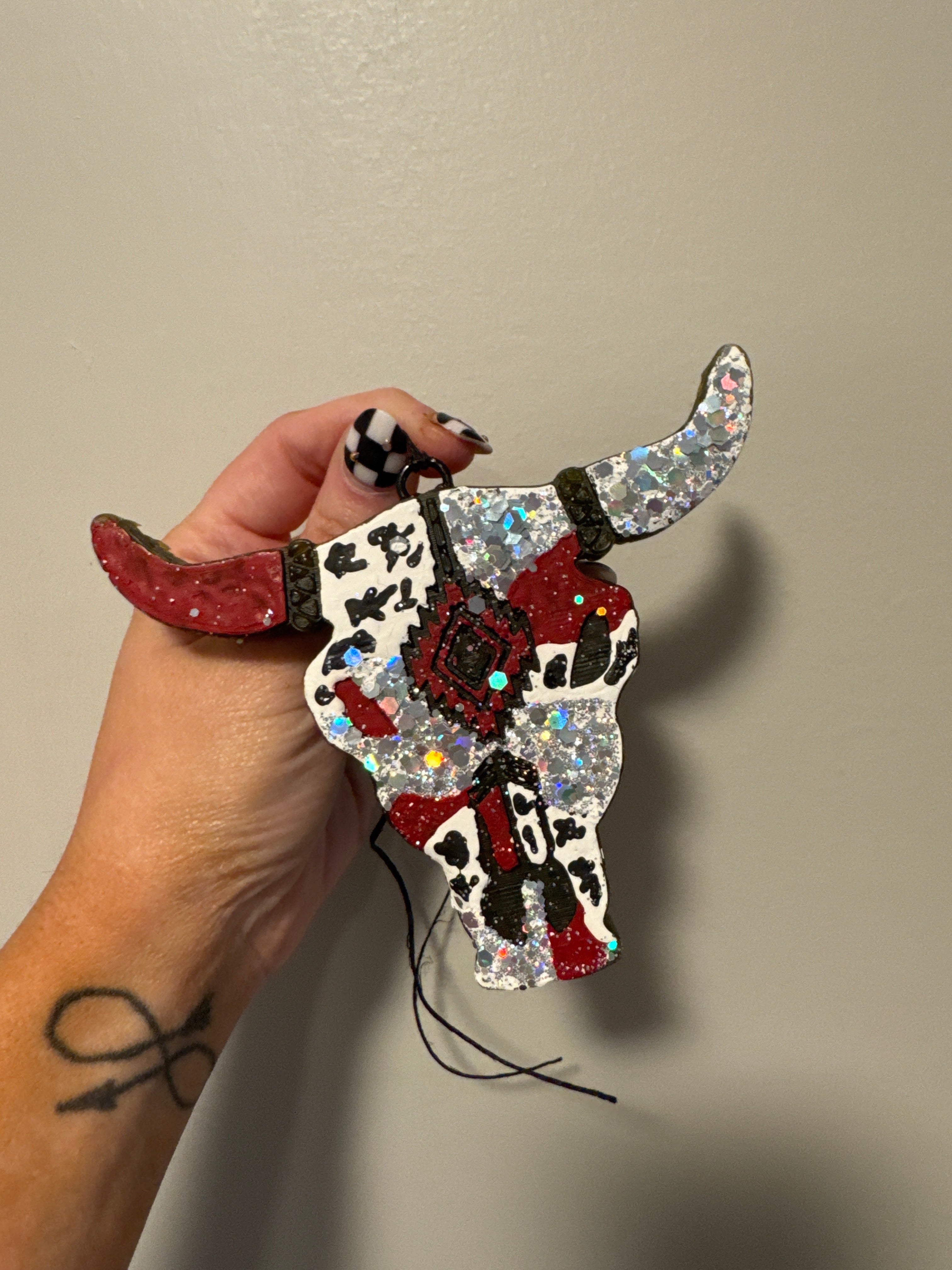 Glitter Longhorn Freshie