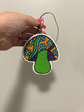 Groovy Cowgirl Mushroom Freshie