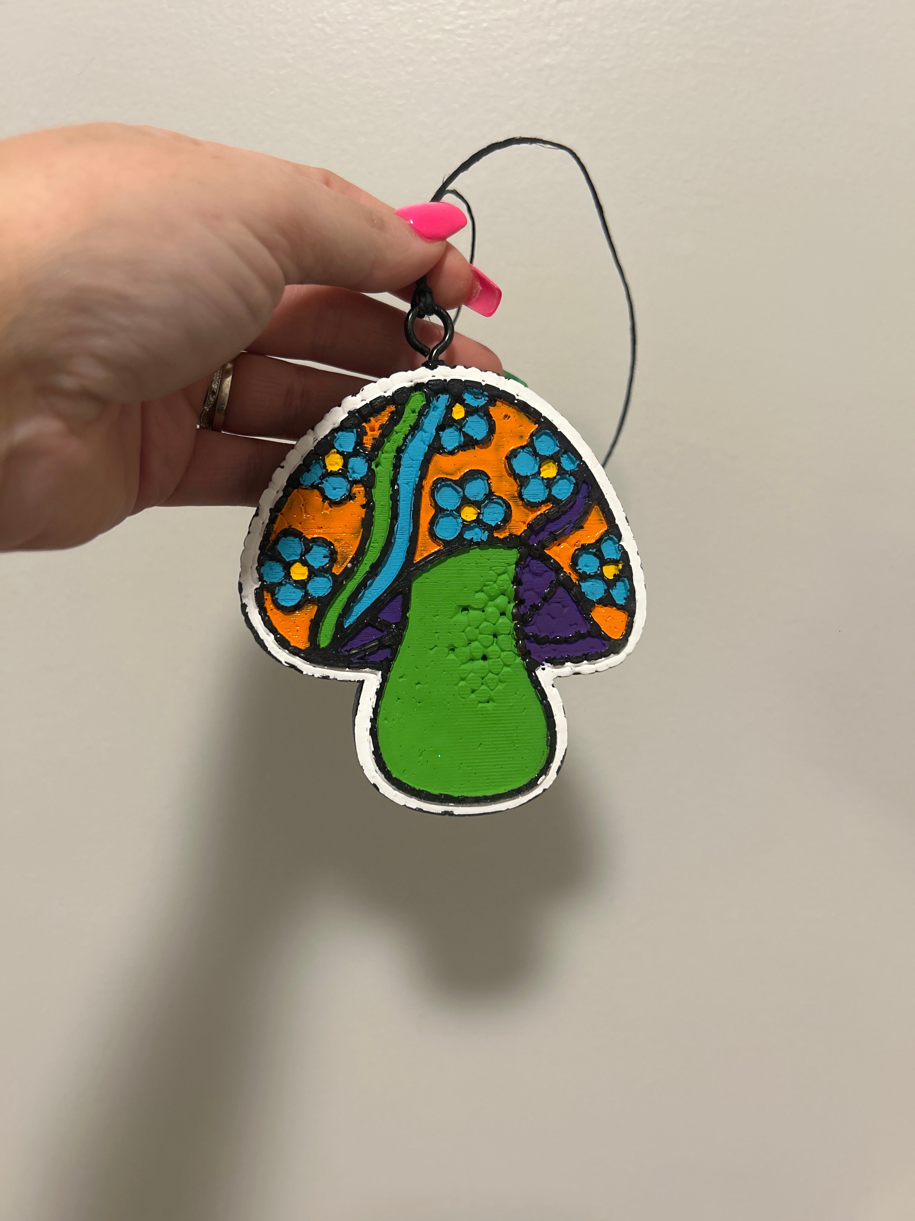 Groovy Cowgirl Mushroom Freshie