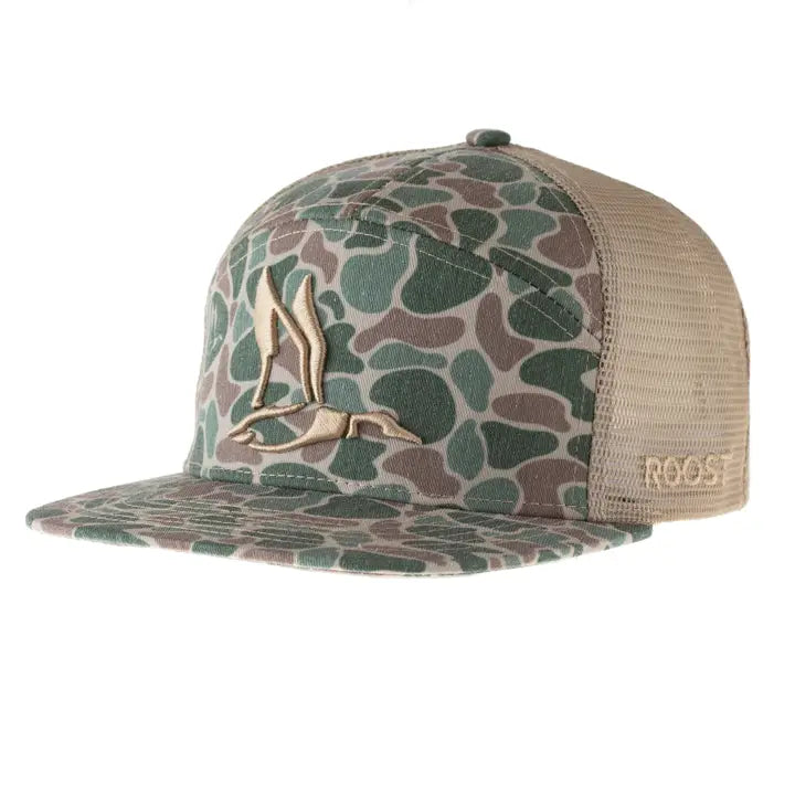 Roost Front Camo Hat