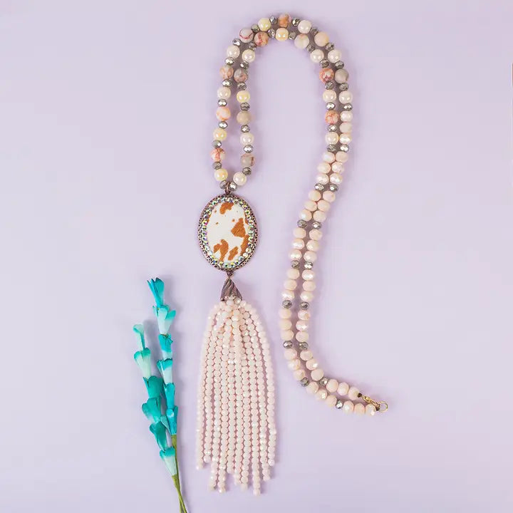 Boujee Bandit Tassel Necklace