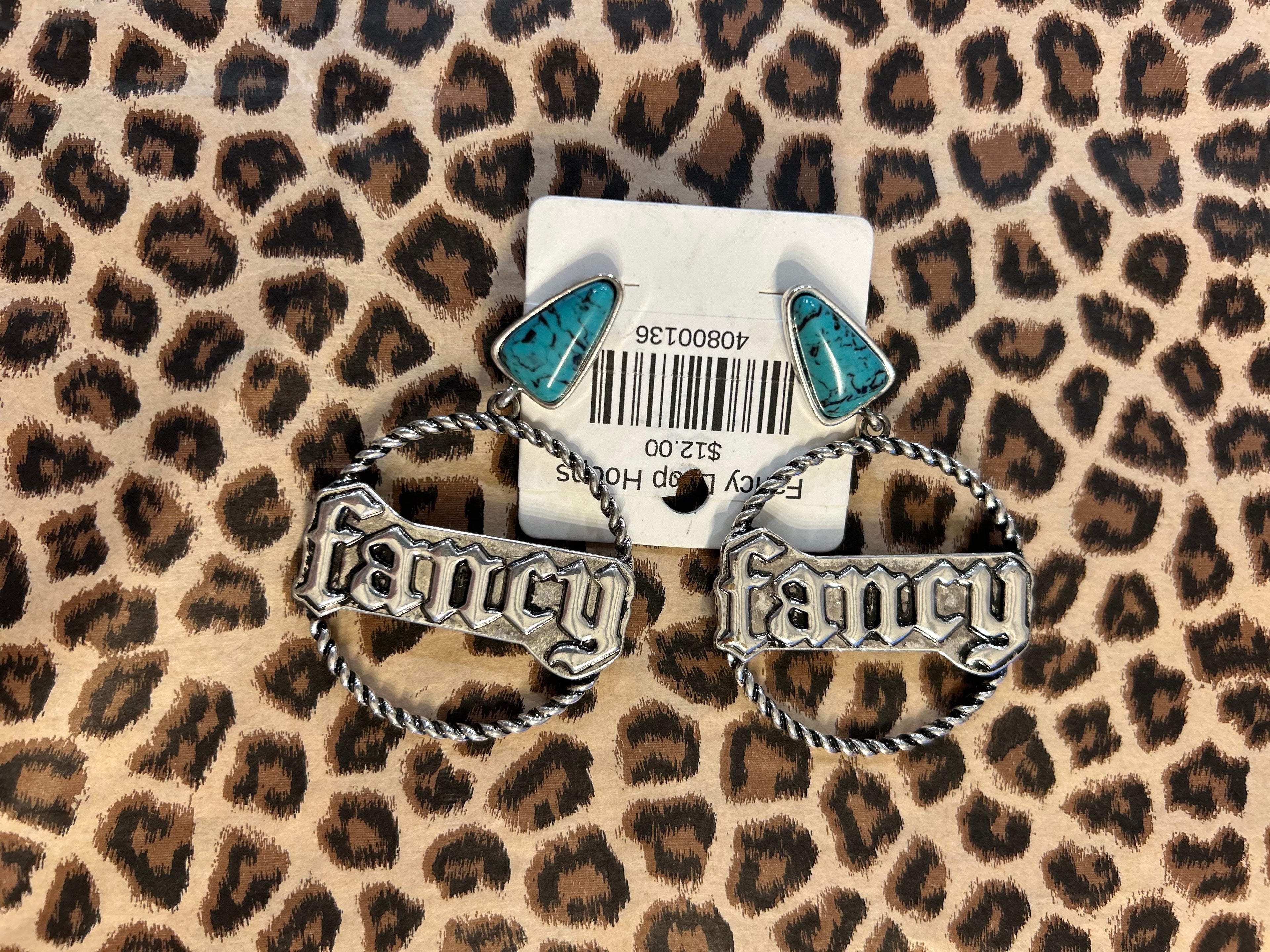 Fancy Hoop Earrings