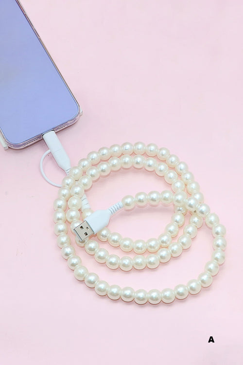 Beaded Charging Cables