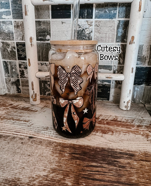 Cutesy Glass Tumbler