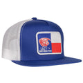 Lazy J Ranch Blue & White Texas Elevation Classic Five Panel Trucker Hat