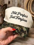 Forgiven Camo Hat