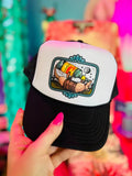 Texas Armadillo Trucker Hat