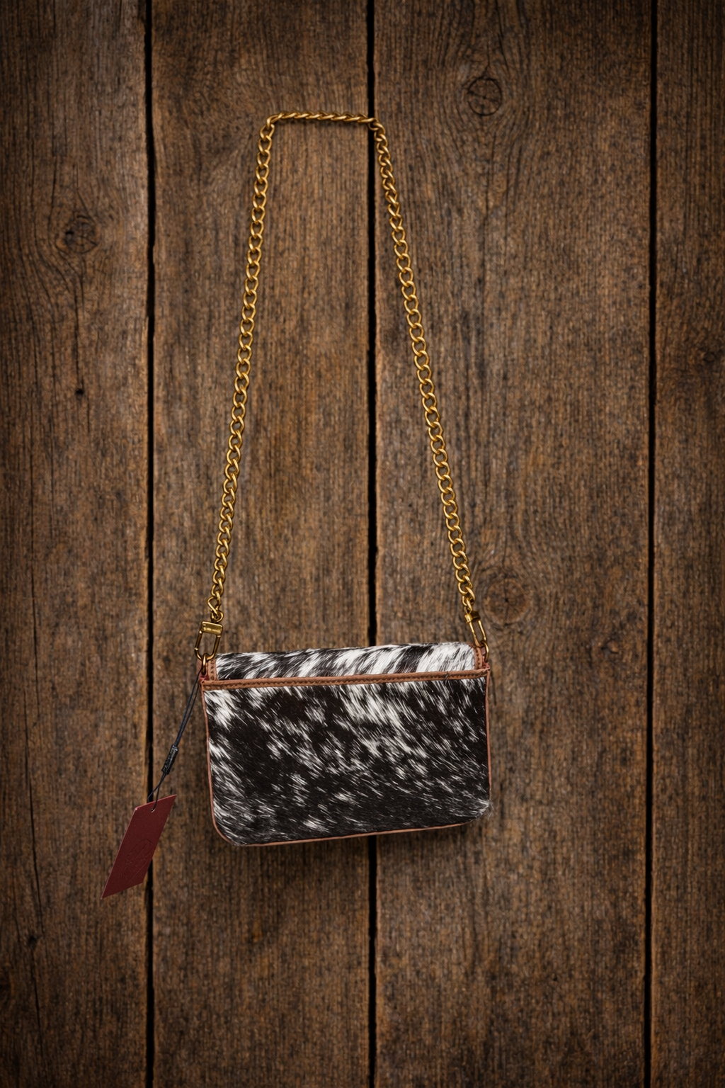 Loyal West Cowhide Chain Bag