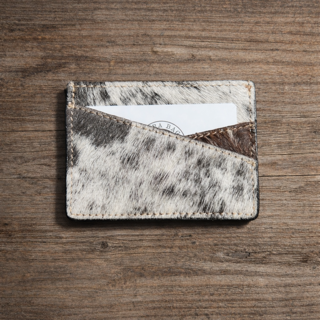 Myra Cowhide Card Holder