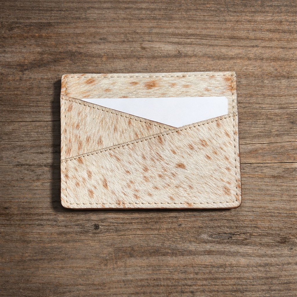 Myra Cowhide Card Holder