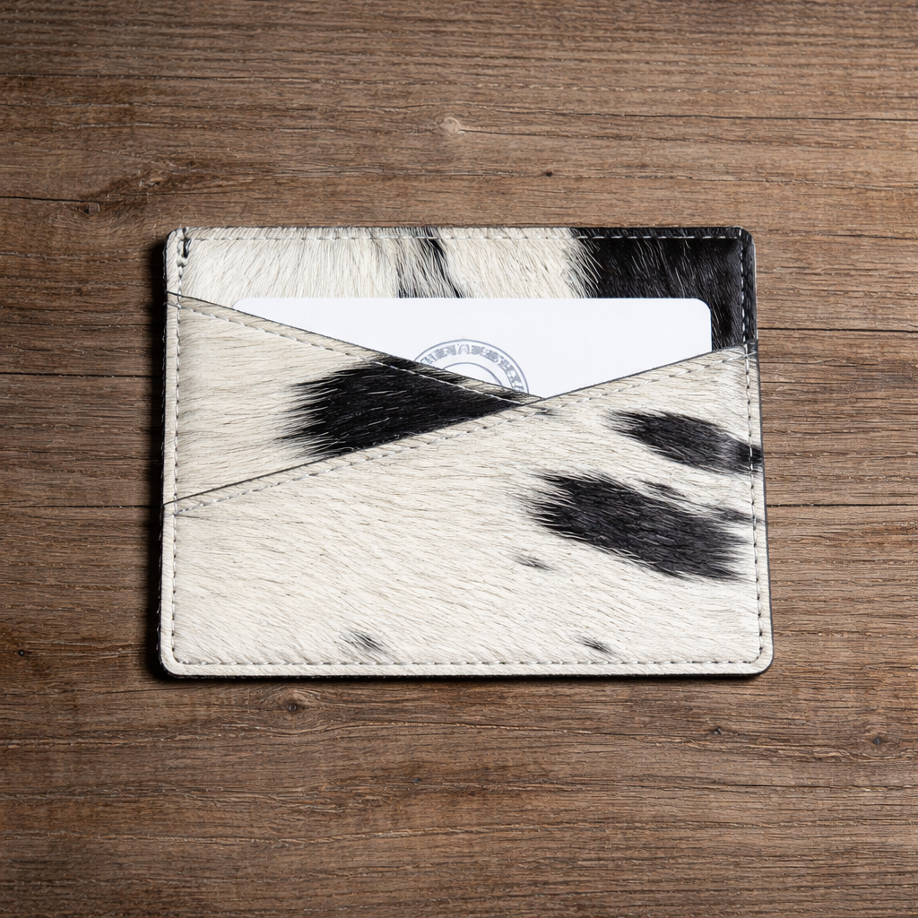 Myra Cowhide Card Holder
