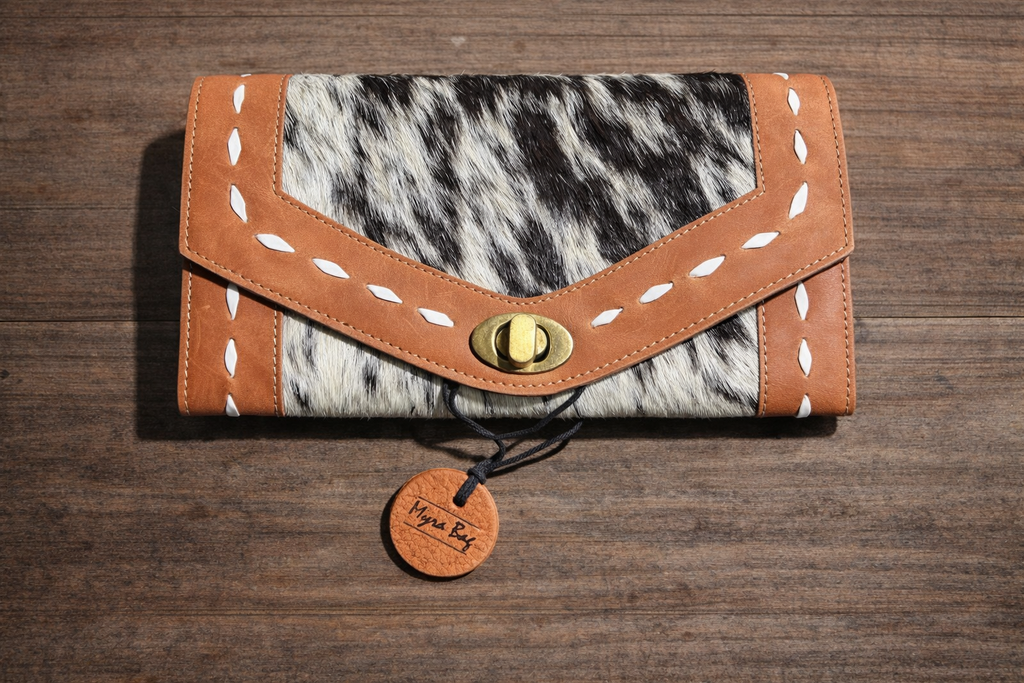 Myra Leather Cowhide Women’s Wallet