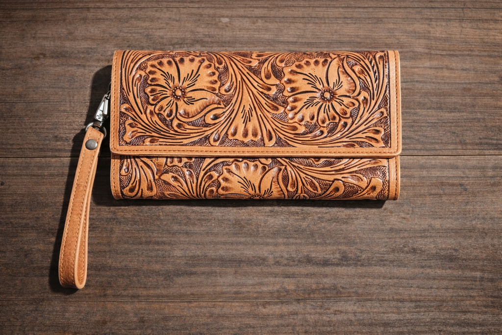 Loyal West Tooled Women’s Wallet