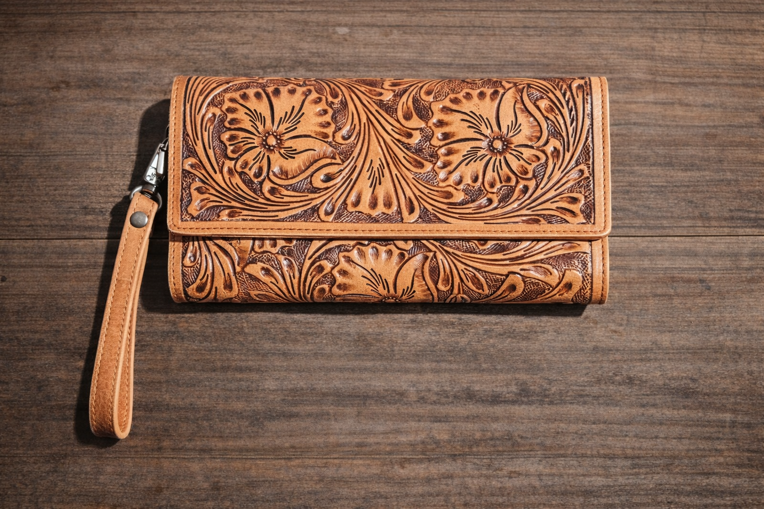 Loyal West Tooled Women’s Wallet