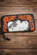 Myra Rose Of The Desert Hand Tooled Wallet