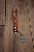 Myra Tooled Leather Key Chain