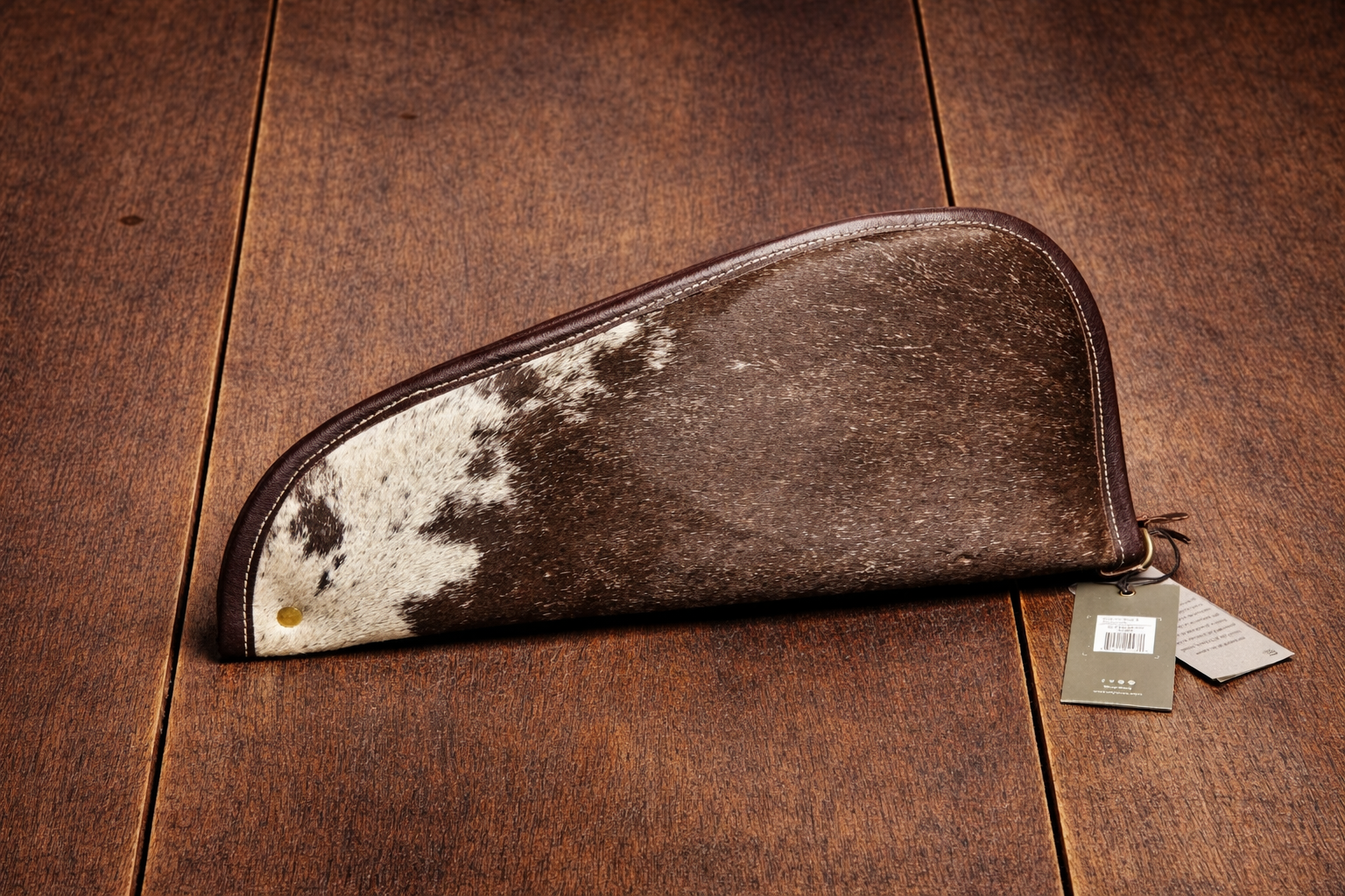 Myra Cowhide Pistol Gun Case (Large)