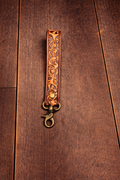Myra Leather Tooled Key Chain