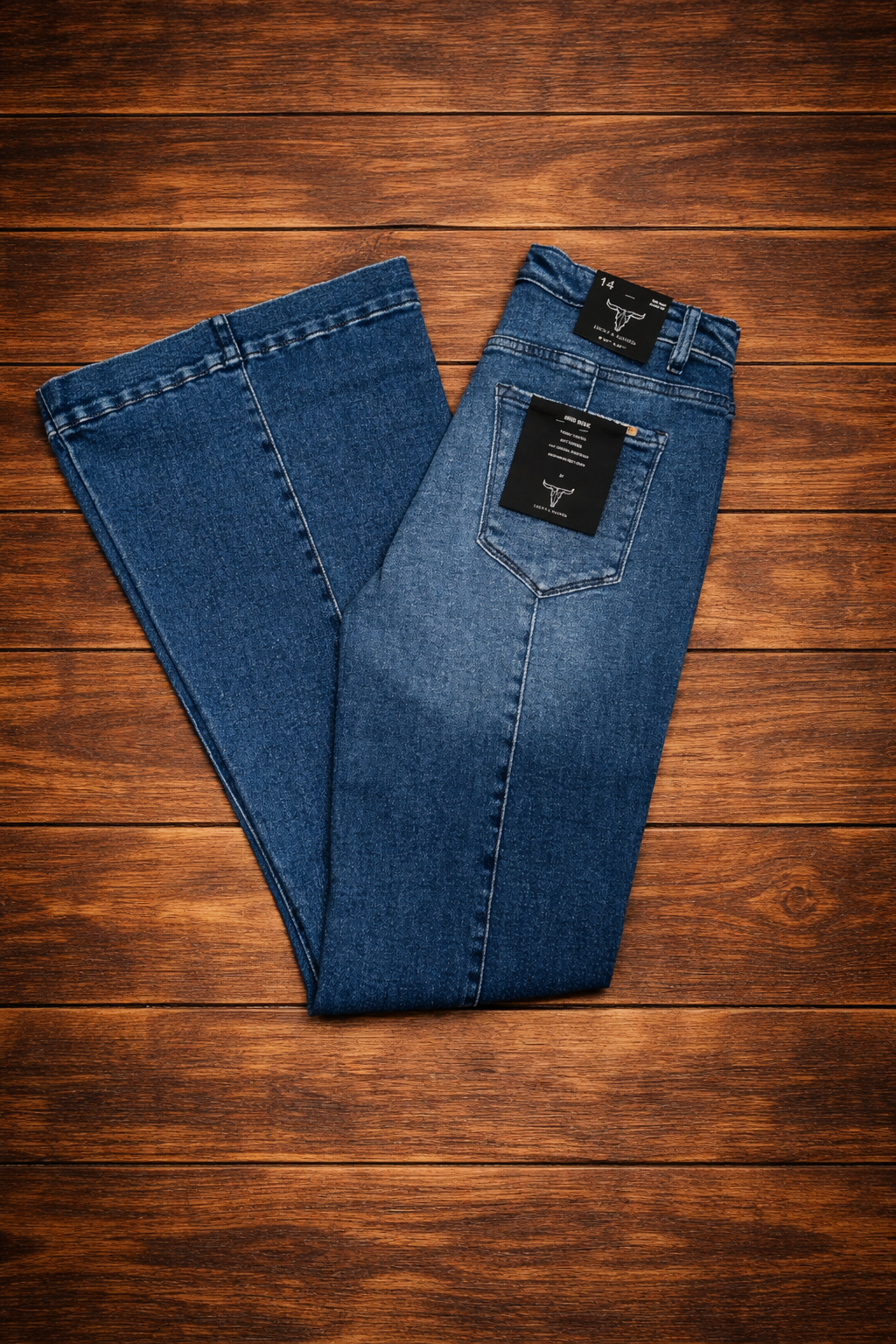 Dark Wash High Rise Tummy Control Jeans- Plus Size