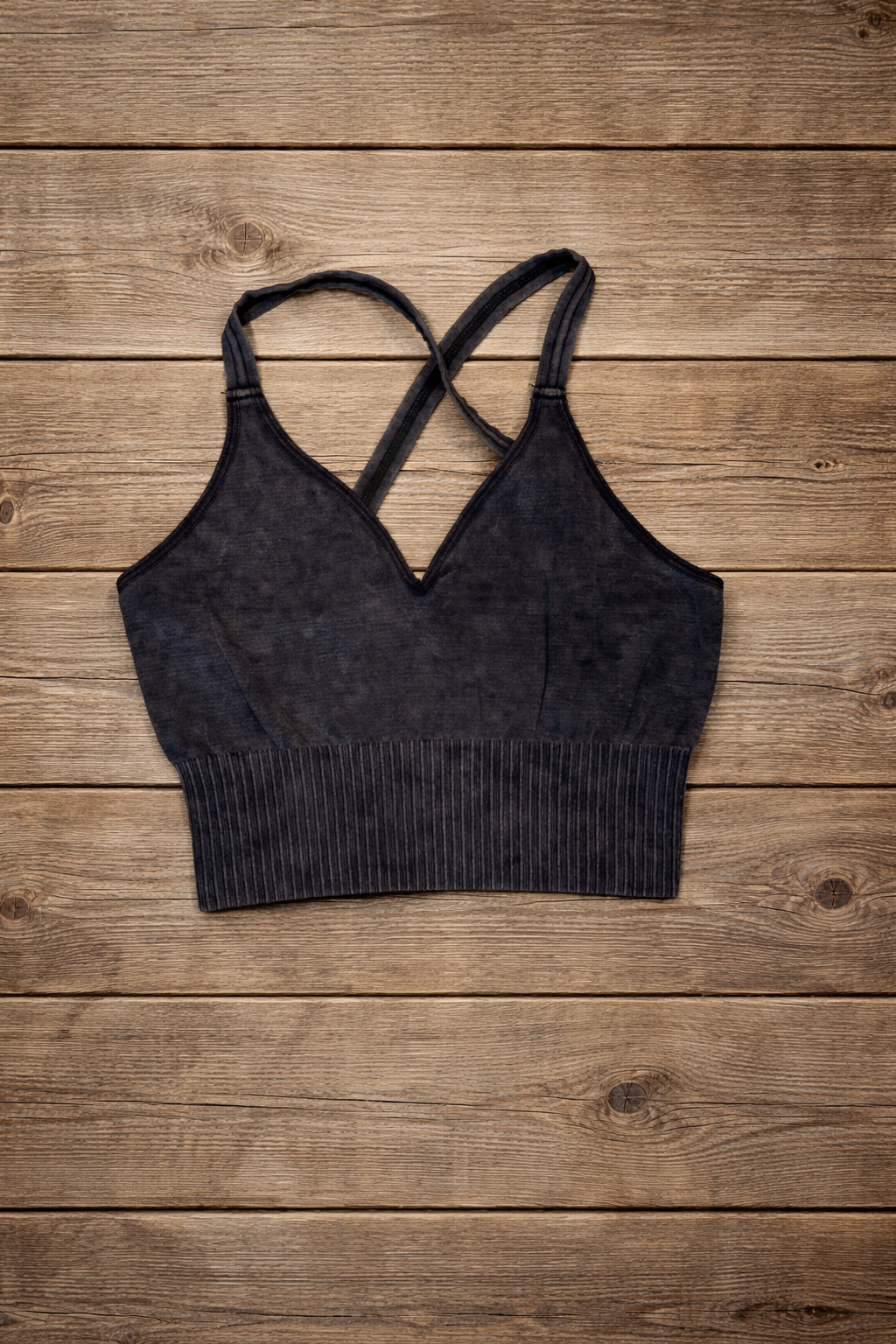 Criss Cross Cropped Tank