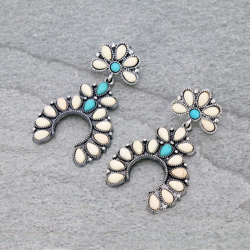 Squash Blossom Stud Earrings