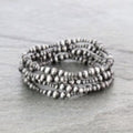 Western Navajo Pearl Stackable Bracelets