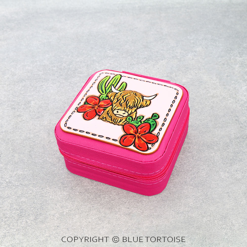 Travel Jewelry Box – Highland Cow