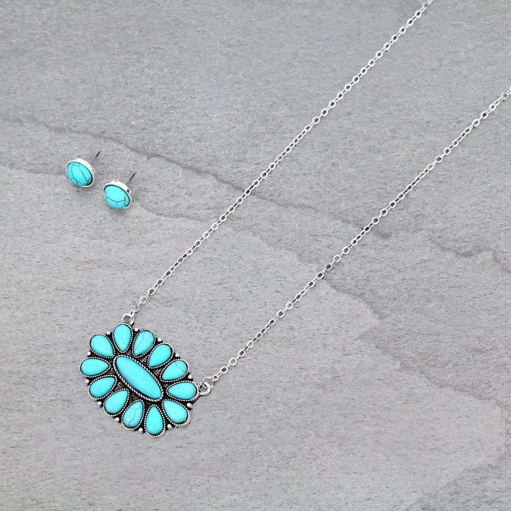 Concho Necklace Set