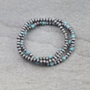 Navajo Pearl Stackable Bracelets