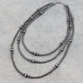 Triple Layer Navajo Pearls