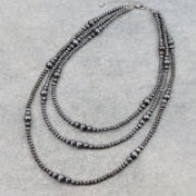 Triple Layer Navajo Pearls