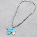 Cow Head Pendant Necklace